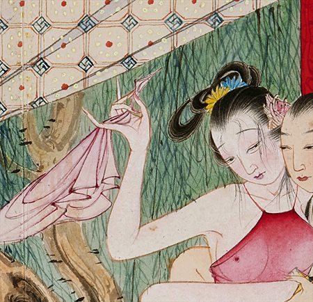 肥城-迫于无奈胡也佛画出《金瓶梅秘戏图》，却因此成名，其绘画价值不可估量